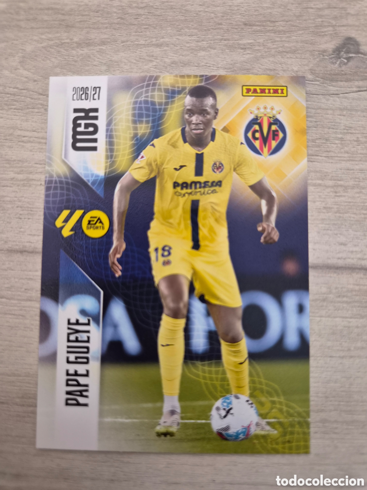 Cromos de f&uacute;tbol: N&deg;372 Villarreal Pape Gueye Megacracks 26/27