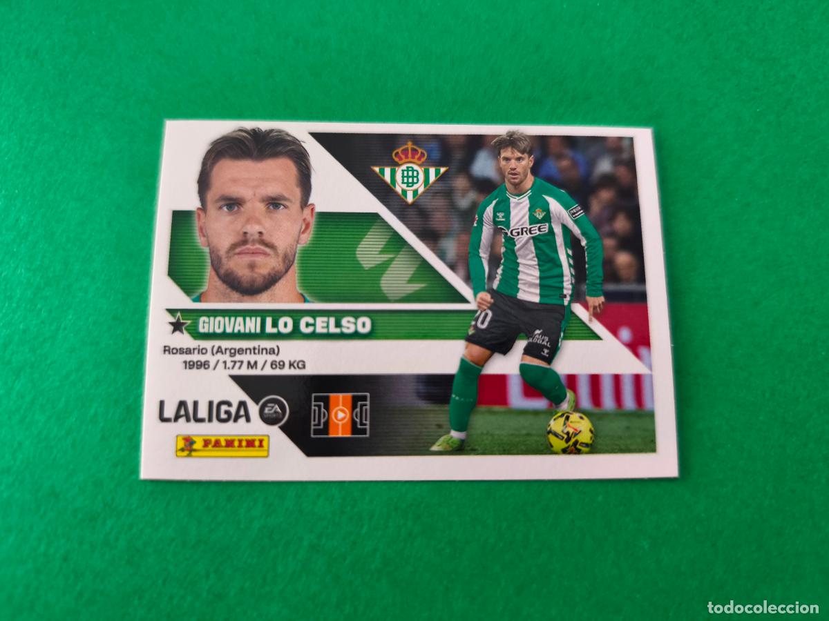 Cromos de f&uacute;tbol: CROMO FUTBOL LO CELSO REAL BETIS BALOMPIE SIN PEGAR N&ordm; 14 LIGA ESTE 2026-2027/26-27