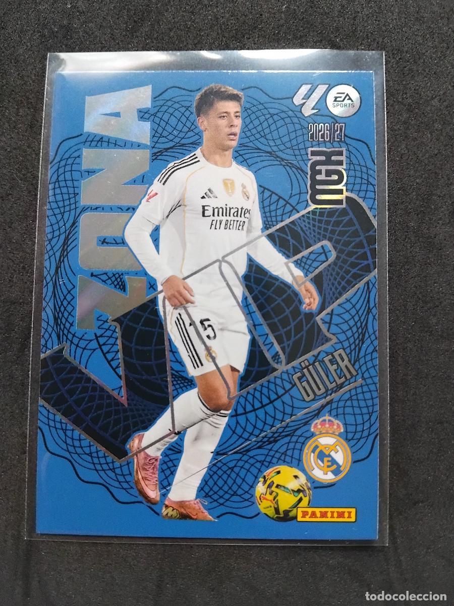 Cromos de f&uacute;tbol: G&Uuml;LER ZONA VIP - Real Madrid 396 - LALIGA PANINI MGK MEGACRACKS 2026-27 2026 2027 Mega cracks