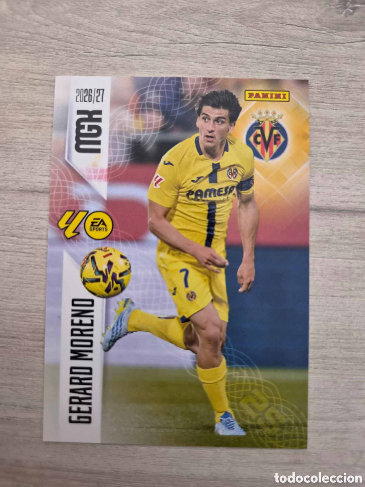Cromos de f&uacute;tbol: N&deg;378 Villarreal Gerard Moreno Megacracks 26/27