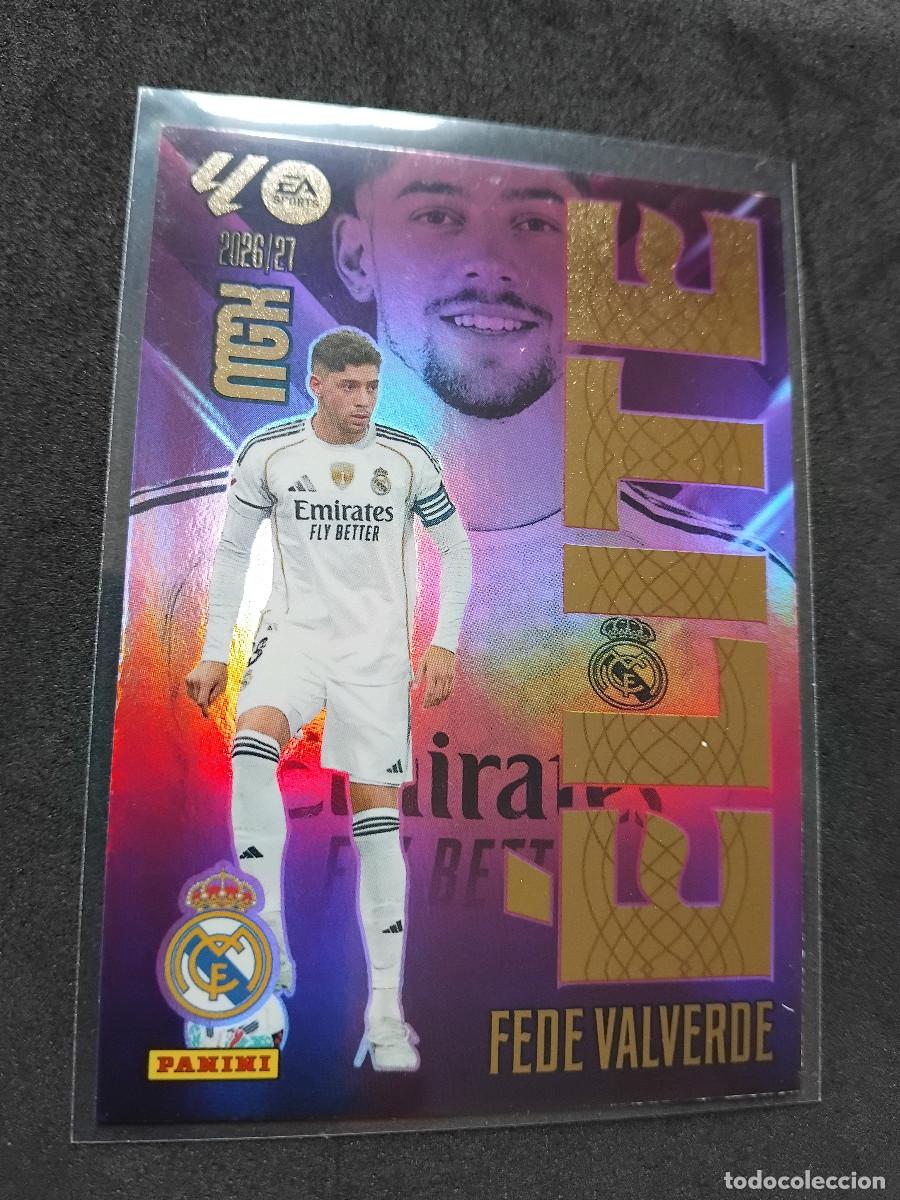 Cromos de f&uacute;tbol: FEDE VALVERDE &Eacute;LITE - Real Madrid 5 - LALIGA PANINI MGK MEGACRACKS 2026-27 2026 2027 Mega cracks