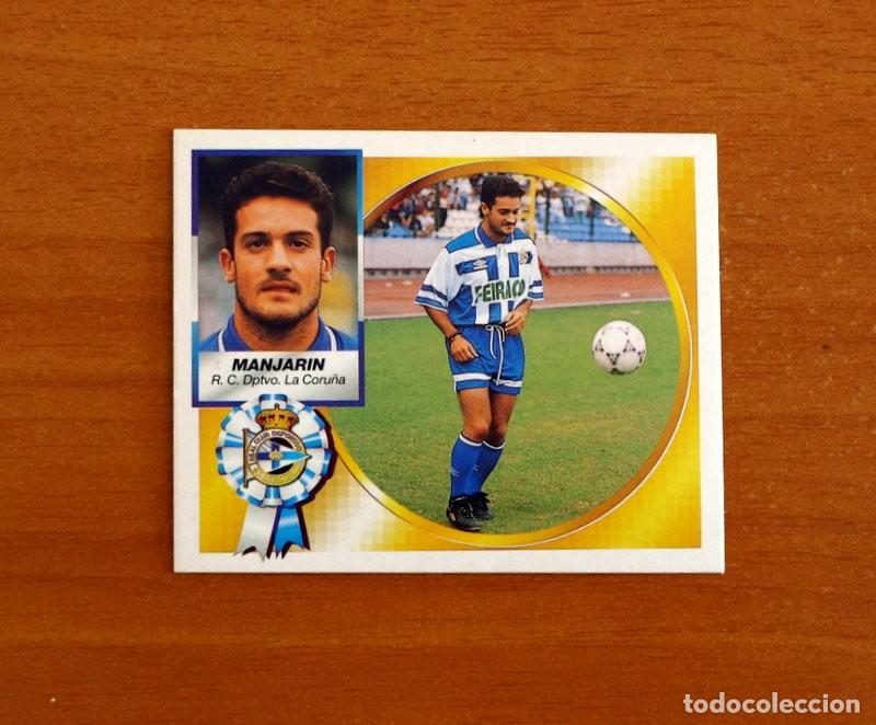 Cromos de f&uacute;tbol: Deportivo La Coru&ntilde;a - Manjarin - Ediciones Este Liga 1994-1995, 94-95 - Nunca pegado