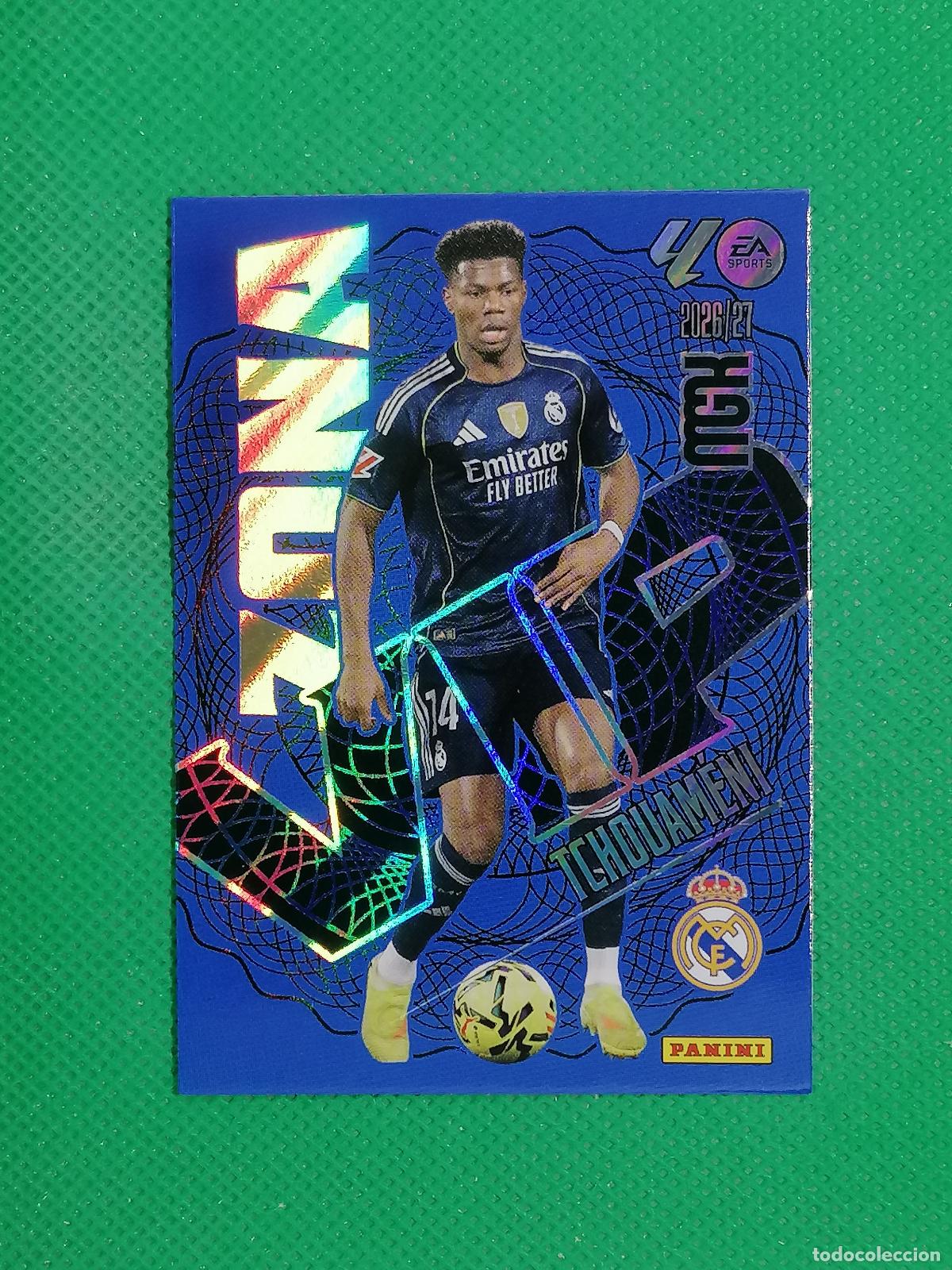 Cromos de f&uacute;tbol: 405 TCHOUAMENI REAL MADRID ZONA VIP ⚽ MEGACRACKS LIGA 2026 2027 26 27 ⚽
