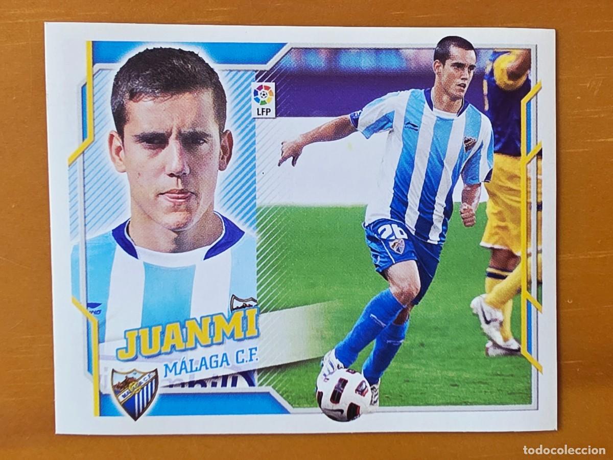 Cartes &agrave; collectionner de Football: 10 B Juanmi, M&aacute;laga CF, Coloca, Panini Ediciones Liga Este 2010 2011 10 11