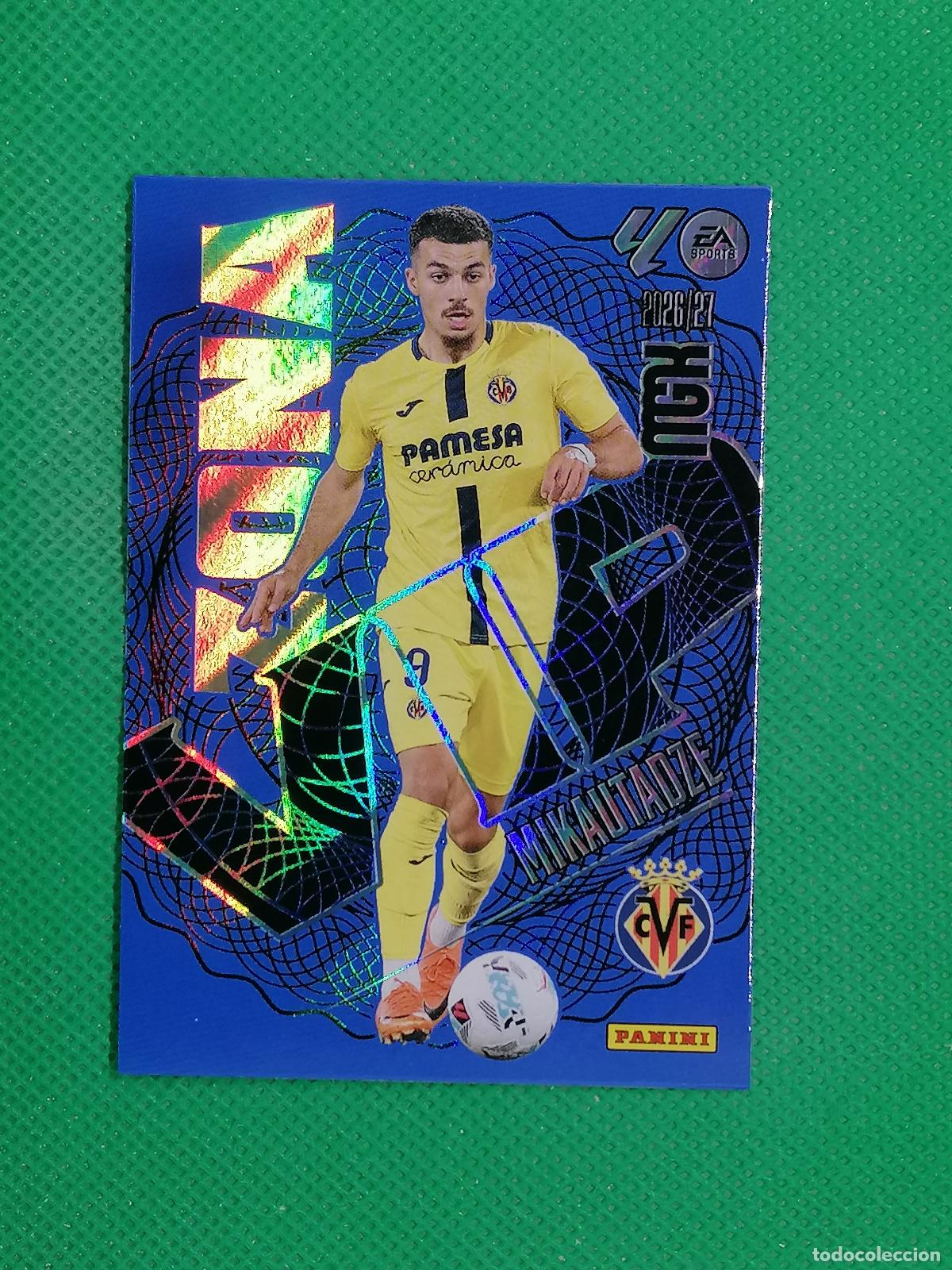 Cartes &agrave; collectionner de Football: 402 MIKAUTADZE VILLARREAL ZONA VIP ⚽ MEGACRACKS LIGA 2026 2027 26 27 ⚽