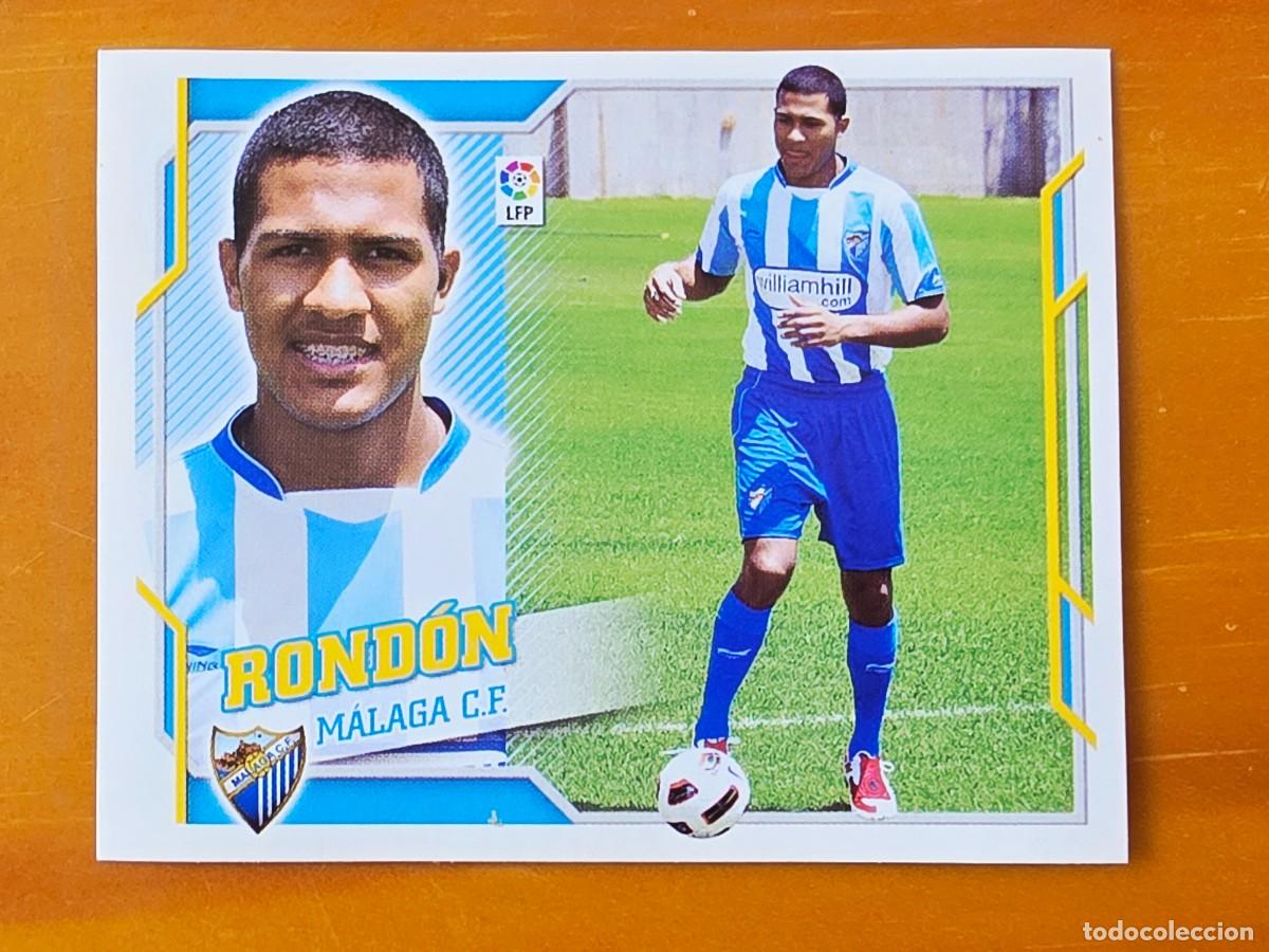 Cartes &agrave; collectionner de Football: 14 B Salom&oacute;n Rond&oacute;n, M&aacute;laga CF, Coloca, Panini Ediciones Liga Este 2010 2011 10 11