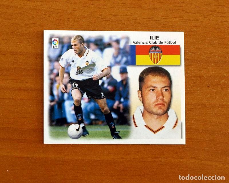 Cartes &agrave; collectionner de Football: Valencia - Ilie - Ediciones Este Liga 1999-2000, 99-00 - Nunca pegado
