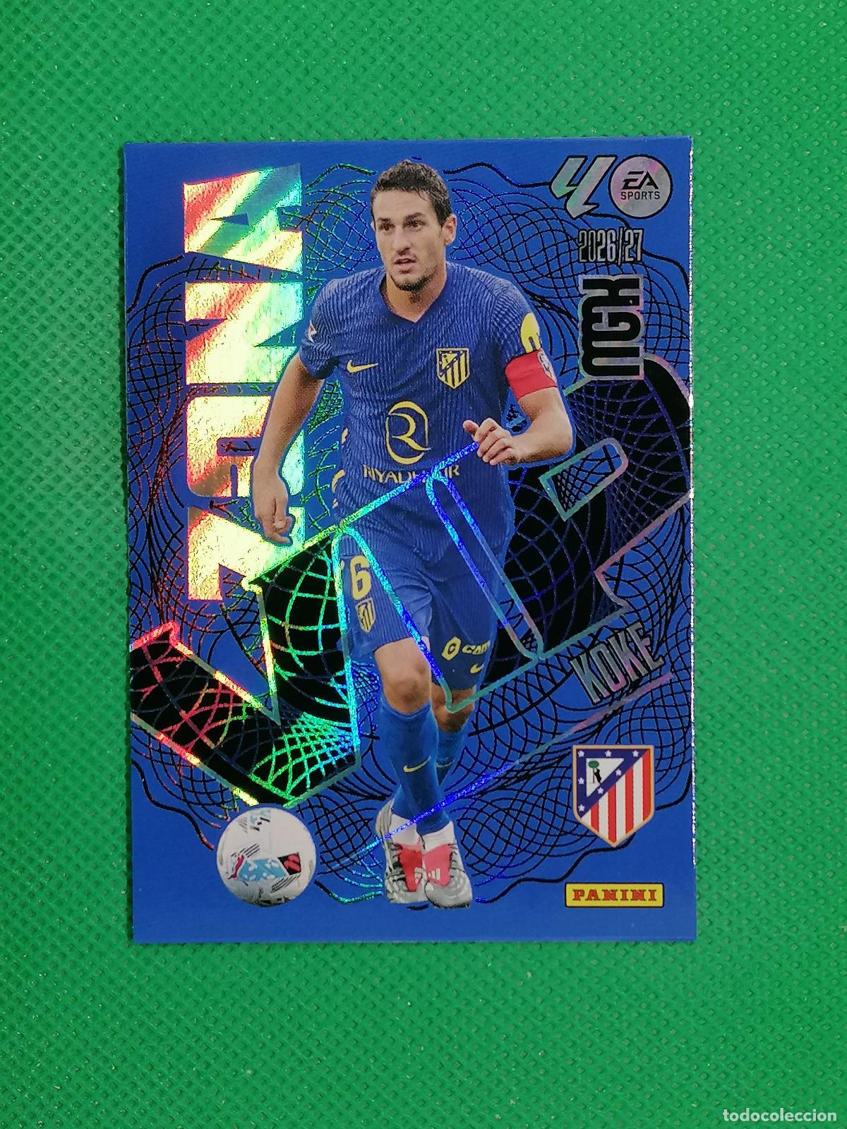 Cartes &agrave; collectionner de Football: 400 KOKE ATLETICO DE MADRID ZONA VIP ⚽ MEGACRACKS LIGA 2026 2027 26 27 ⚽