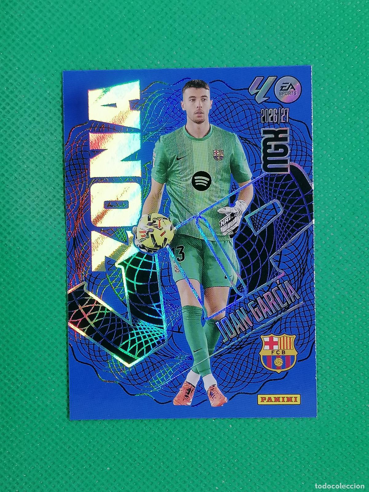 Cartes &agrave; collectionner de Football: 399 JOAN GARCIA BARCELONA ZONA VIP ⚽ MEGACRACKS LIGA 2026 2027 26 27 ⚽