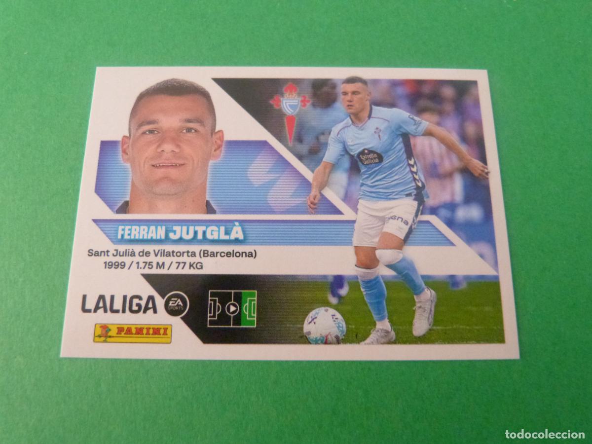 Cromos de f&uacute;tbol: CROMO FUTBOL JUTGLA CELTA DE VIGO SIN PEGAR N&ordm; 19 LIGA ESTE 2026-2027/26-27