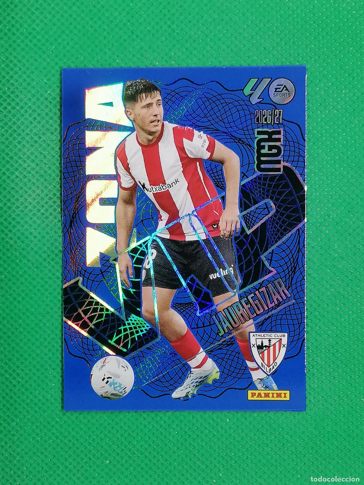 Football Stickers: 398 JAUREGIZAR ATHLETIC BILBAO ZONA VIP ⚽ MEGACRACKS LIGA 2026 2027 26 27 ⚽