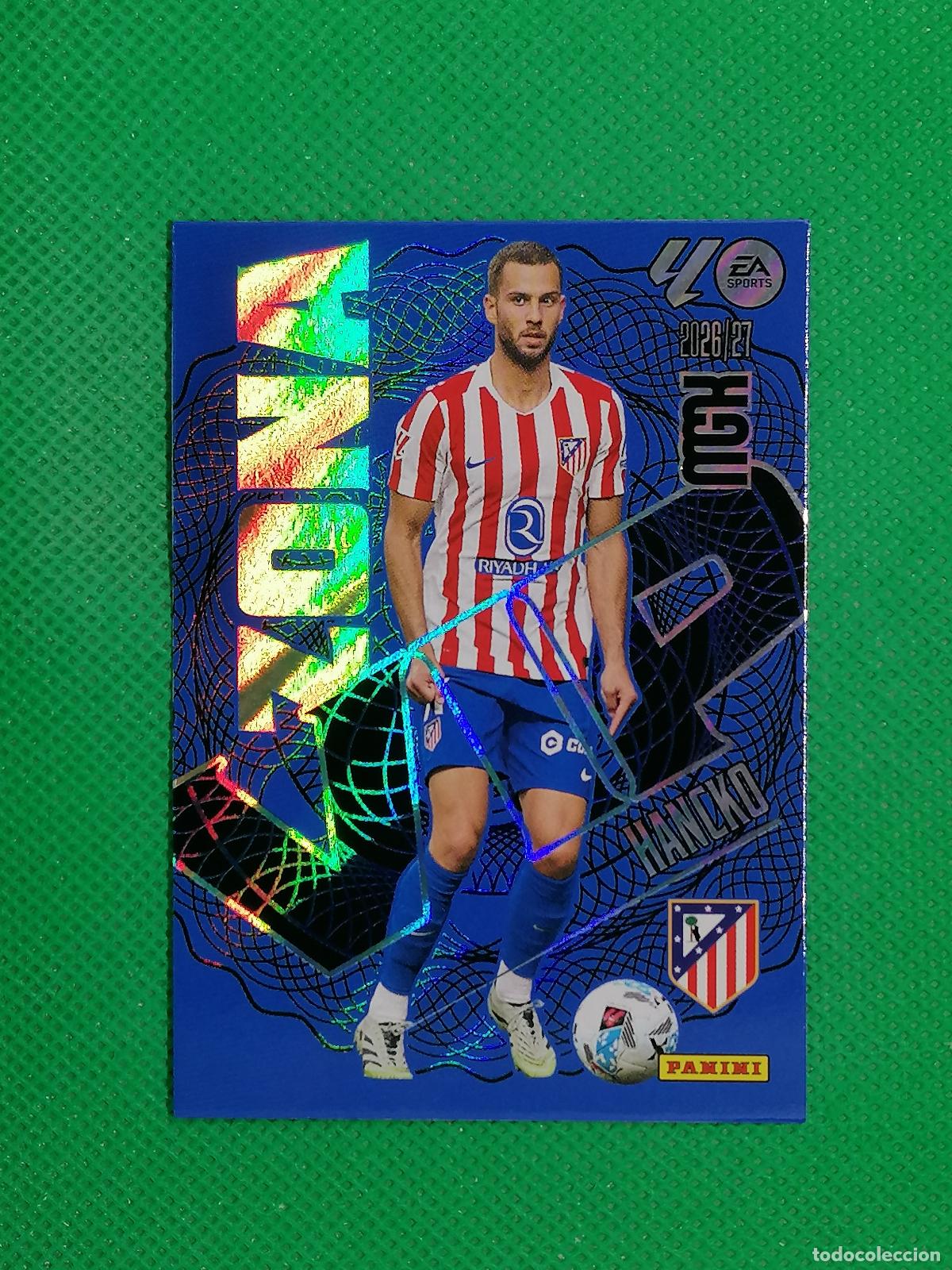 Football Stickers: 397 HANCKO ATLETICO DE MADRID ZONA VIP ⚽ MEGACRACKS LIGA 2026 2027 26 27 ⚽