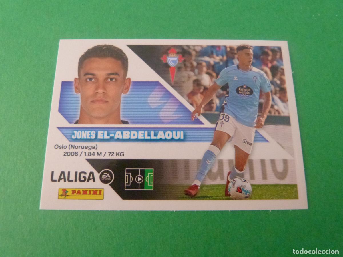 Football Stickers: CROMO FUTBOL EL-ABDELLAOUI CELTA DE VIGO SIN PEGAR N&ordm; 18 B LIGA ESTE 2026-2027/26-27