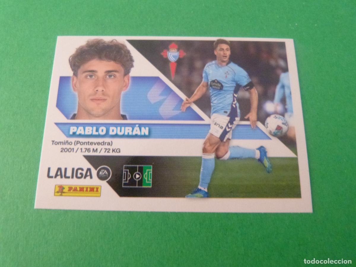 Football Stickers: CROMO FUTBOL PABLO DURAN CELTA DE VIGO SIN PEGAR N&ordm; 18 A LIGA ESTE 2026-2027/26-27