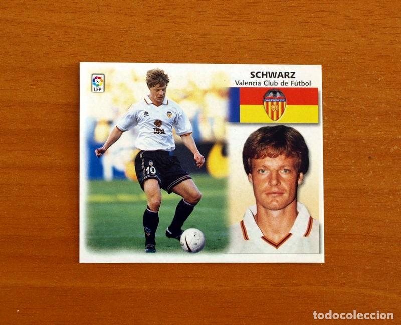 Football Stickers: Valencia - Schwarz - BAJA - Ediciones Este Liga 1999-2000, 99-00 - Nunca Pegado