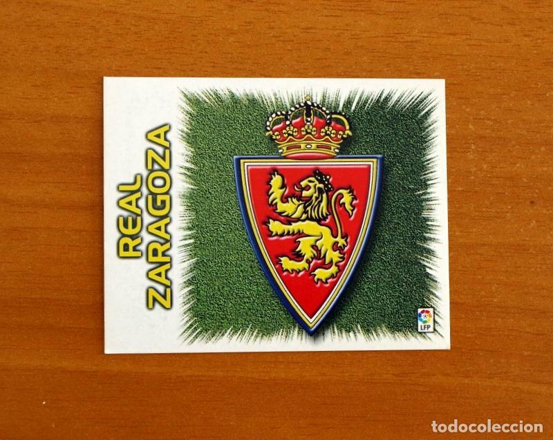 Football Stickers: Real Zaragoza - Escudo - Ediciones Este Liga 1999-2000, 99-00 - Nunca Pegado