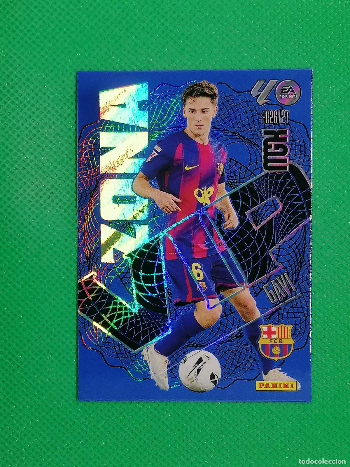 Cartes &agrave; collectionner de Football: 394 GAVI BARCELONA ZONA VIP ⚽ MEGACRACKS LIGA 2026 2027 26 27 ⚽