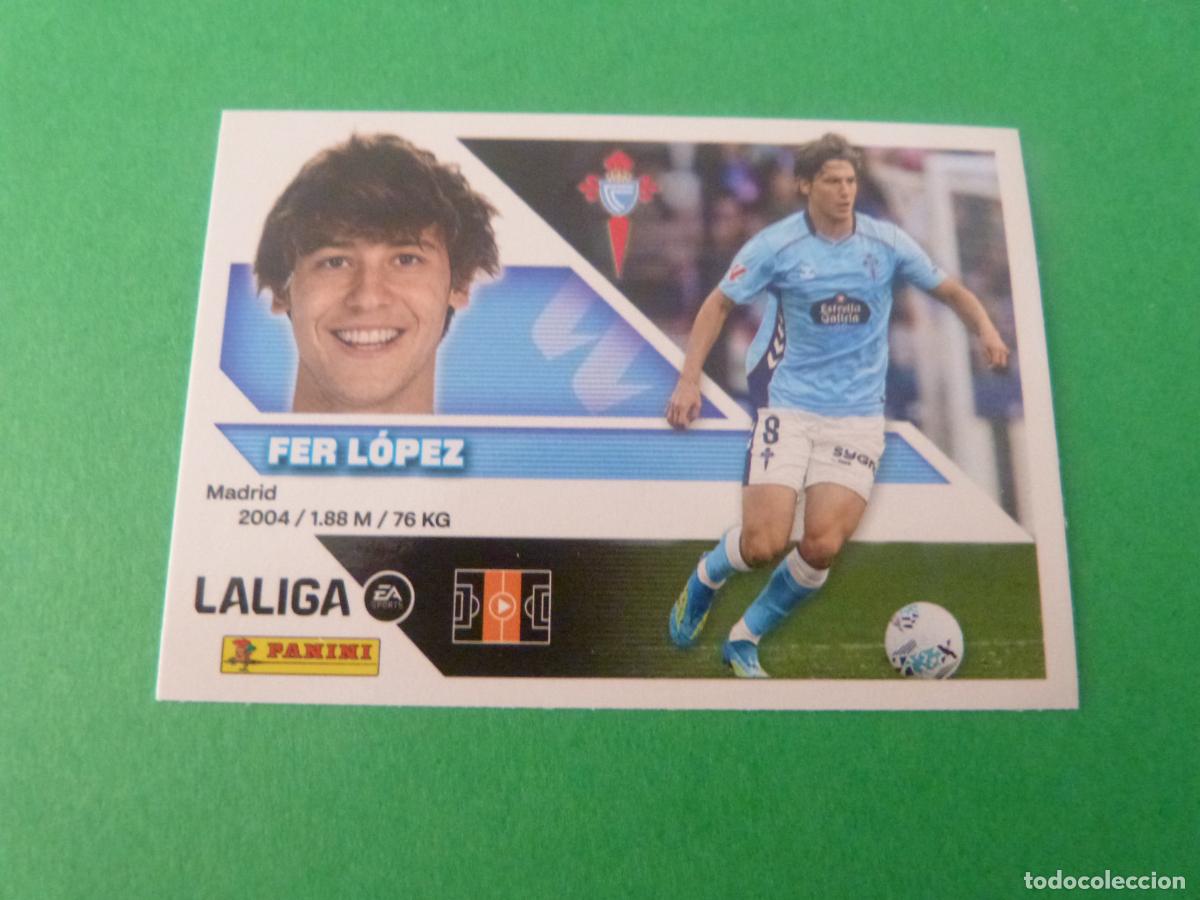 Cartes &agrave; collectionner de Football: CROMO FUTBOL FER LOPEZ CELTA DE VIGO SIN PEGAR N&ordm; 15 LIGA ESTE 2026-2027/26-27 PANINI