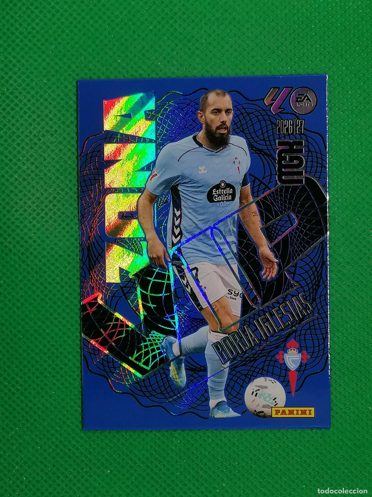 Fu&szlig;ball-Sticker: 389 BORJA IGLESIAS CELTA ZONA VIP ⚽ MEGACRACKS LIGA 2026 2027 26 27 ⚽