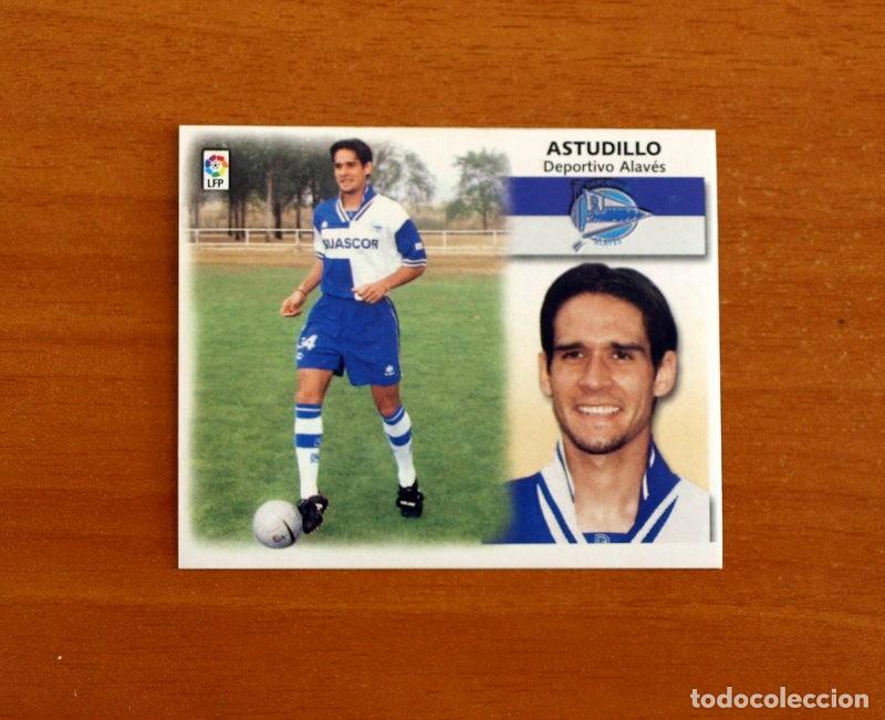 Fu&szlig;ball-Sticker: Alav&eacute;s - Astudillo - COLOCA - Ediciones Este Liga 1999-2000, 99-00 - Nunca pegado