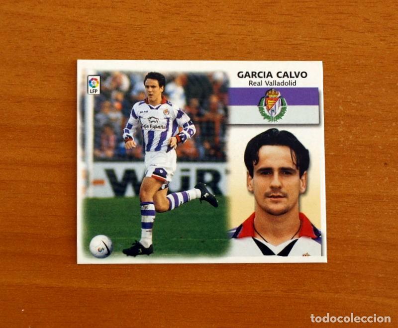 Fu&szlig;ball-Sticker: Real Valladolid - Garcia Calvo - Ediciones Este Liga 1999-2000, 99-00 - Nunca pegado