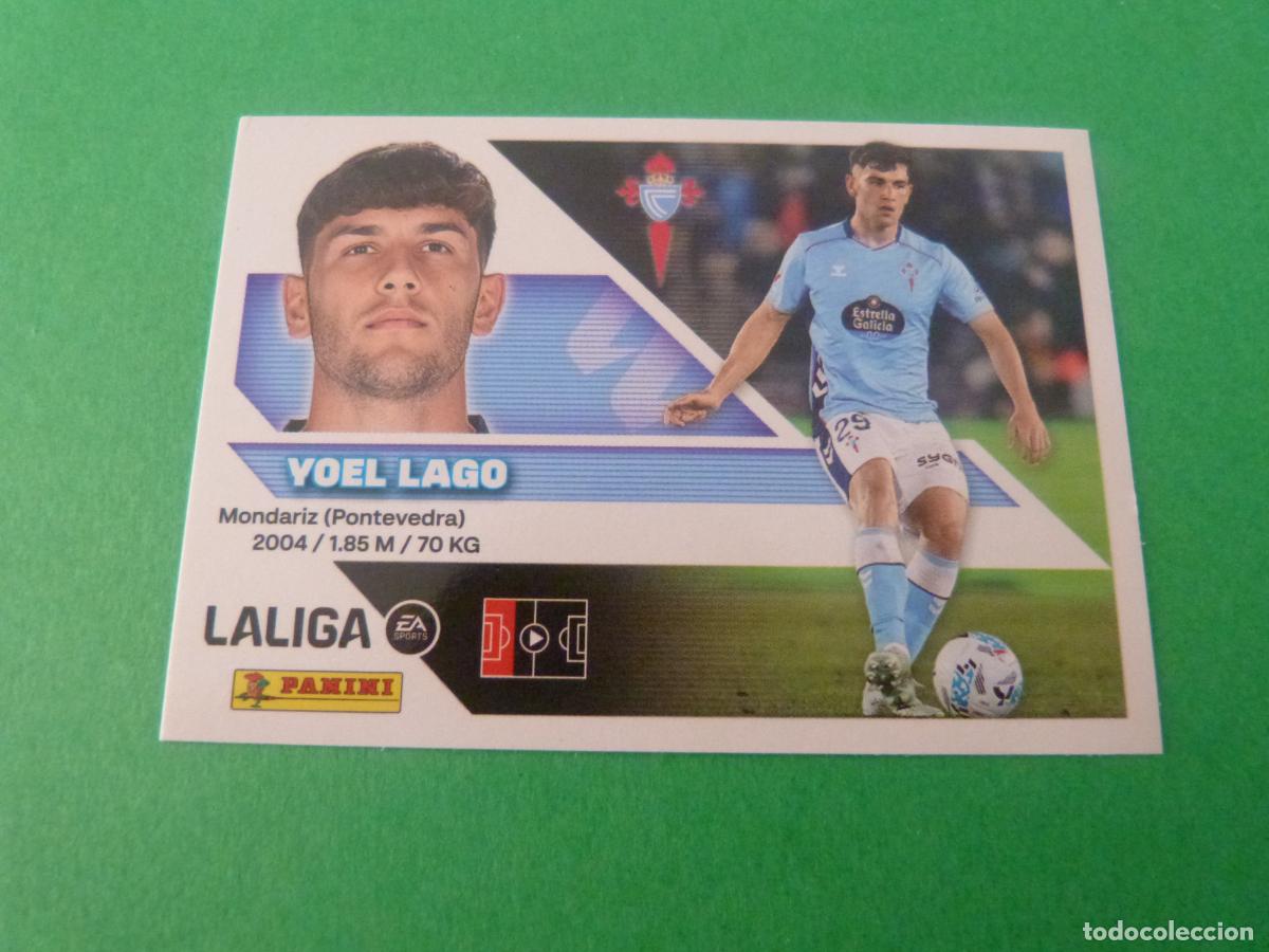 Fu&szlig;ball-Sticker: CROMO FUTBOL YOEL LAGO CELTA DE VIGO SIN PEGAR N&ordm; 9 B LIGA ESTE 2026-2027/26-27 PANINI
