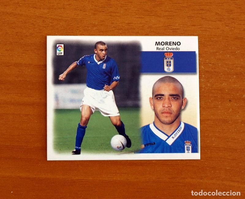Fu&szlig;ball-Sticker: Real Oviedo - Moreno - Ediciones Este Liga 1999-2000, 99-00 - Nunca pegado