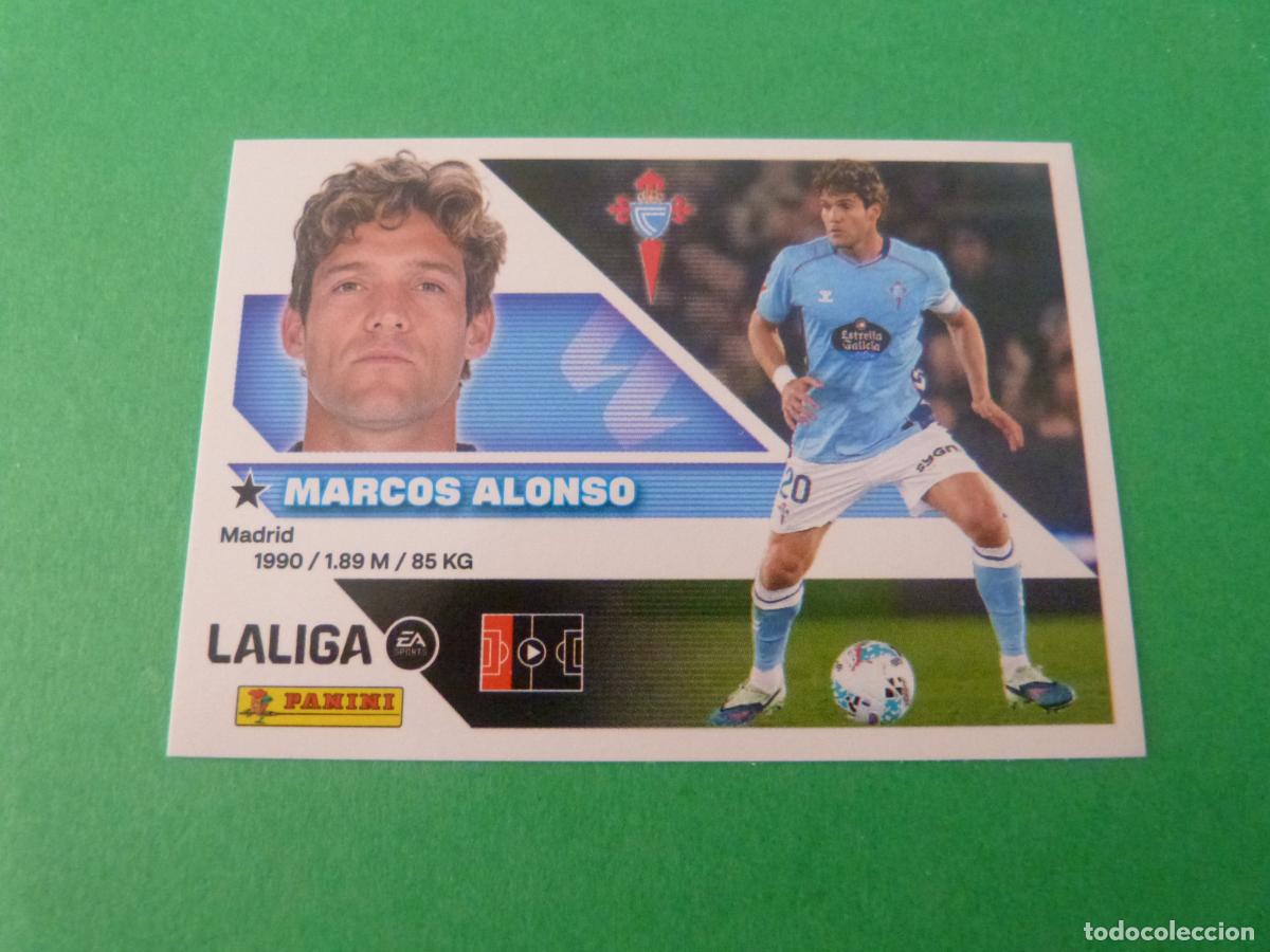 Fu&szlig;ball-Sticker: CROMO FUTBOL MARCOS ALONSO CELTA DE VIGO SIN PEGAR N&ordm; 9 A LIGA ESTE 2026-2027/26-27 PANINI