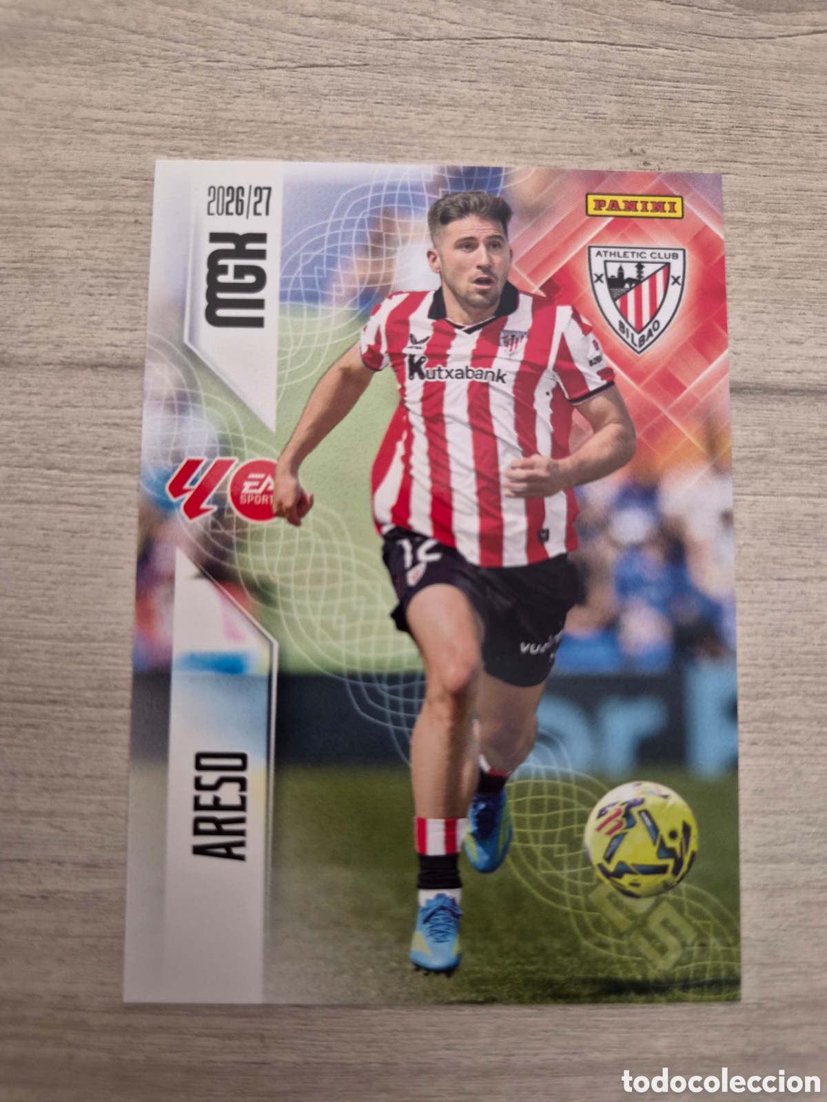 Fu&szlig;ball-Sticker: N&deg;40 Athletic de Bilbao Areso Megacracks 26/27