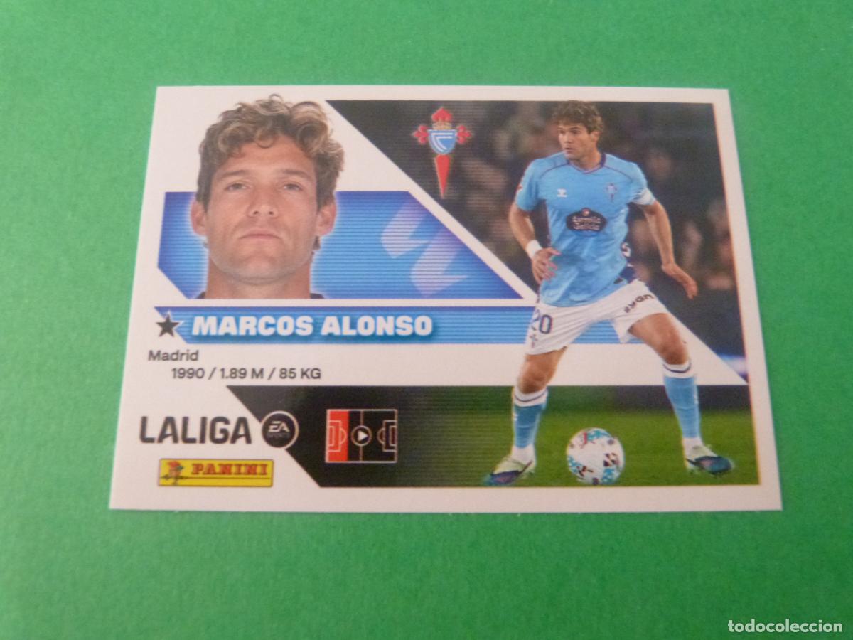 Fu&szlig;ball-Sticker: CROMO FUTBOL MARCOS ALONSO CELTA DE VIGO SIN PEGAR N&ordm; 9 A LIGA ESTE 2026-2027/26-27 PANINI