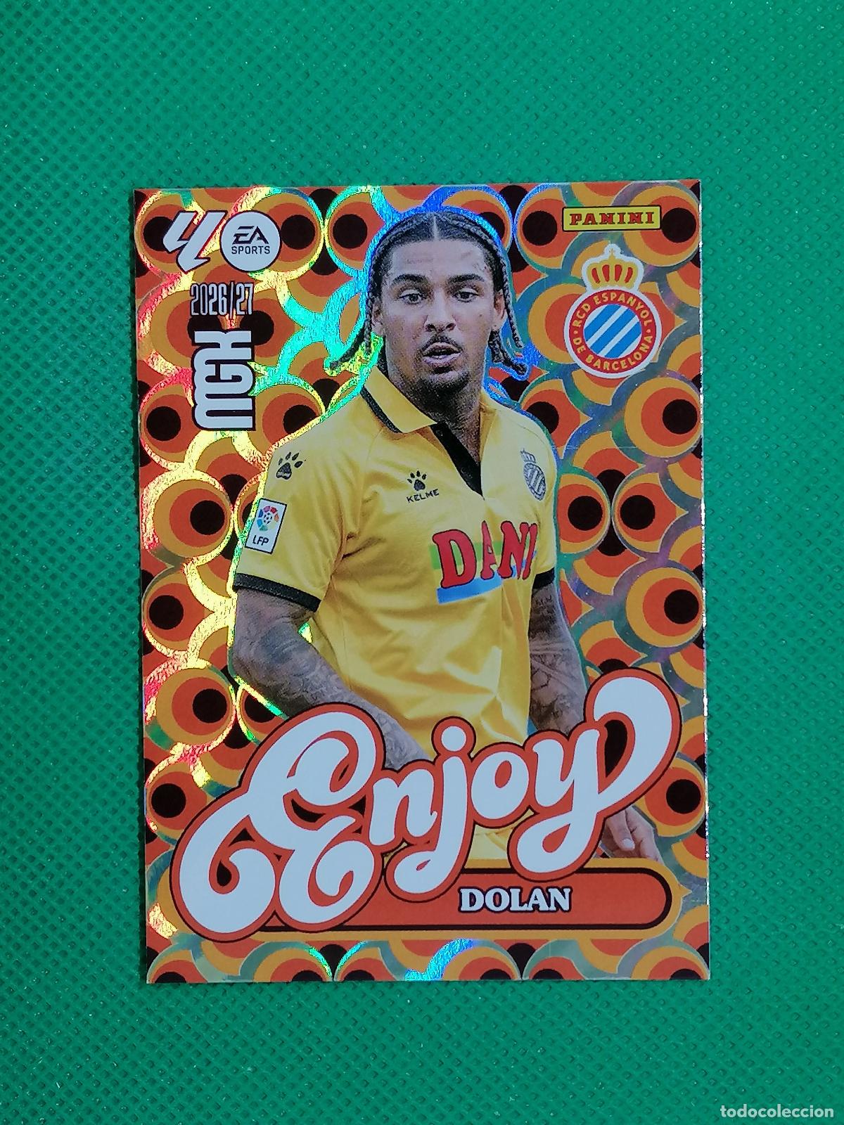 Fu&szlig;ball-Sticker: 382 DOLAN ESPANYOL ENJOY ⚽ MEGACRACKS LIGA 2026 2027 26 27 ⚽