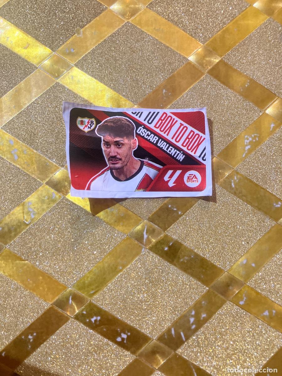 Fu&szlig;ball-Sticker: CROMO DE FUTBOL OSCAR VALENTIN RAYO VALLECANO BOX TO BOX CHICLE LIGA 2026 2027 PANINI !