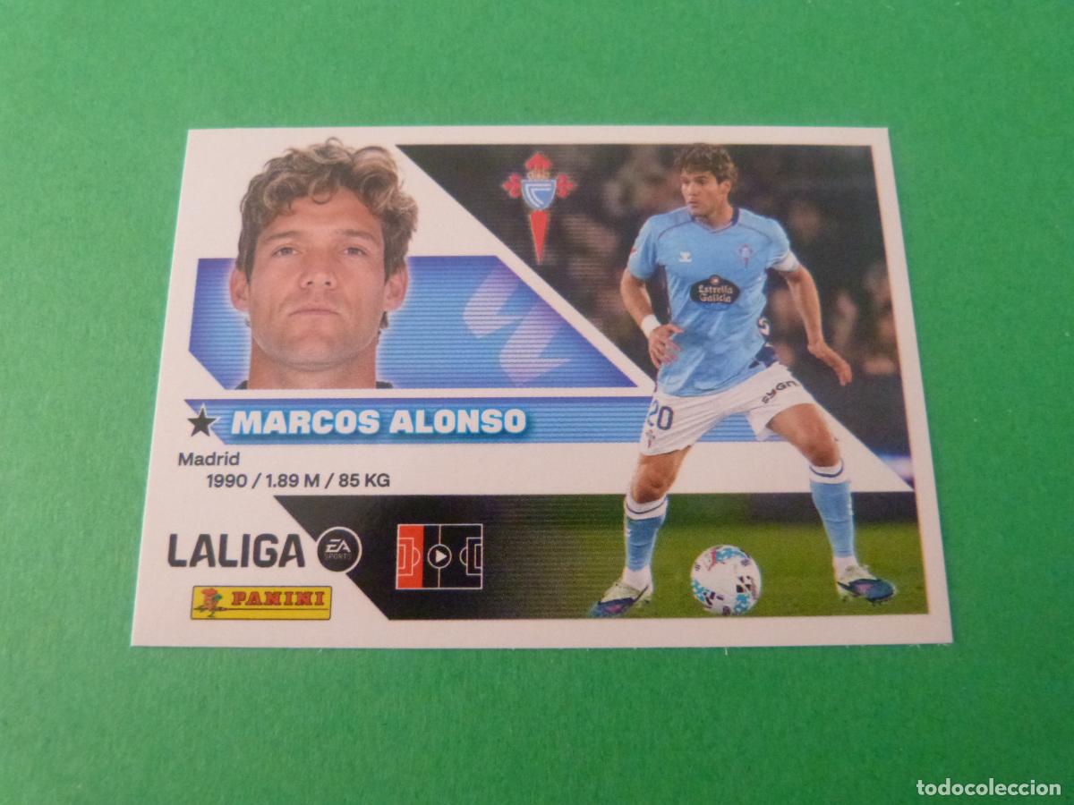 Fu&szlig;ball-Sticker: CROMO FUTBOL MARCOS ALONSO CELTA DE VIGO SIN PEGAR N&ordm; 9 A LIGA ESTE 2026-2027/26-27 PANINI