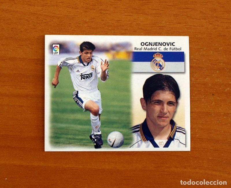 Fu&szlig;ball-Sticker: Real Madrid - Ognjenovic - Ediciones Este Liga 1999-2000, 99-00 - Nunca Pegado