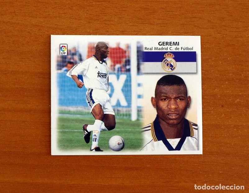 Fu&szlig;ball-Sticker: Real Madrid - Geremi - Ediciones Este Liga 1999-2000, 99-00 - Nunca Pegado