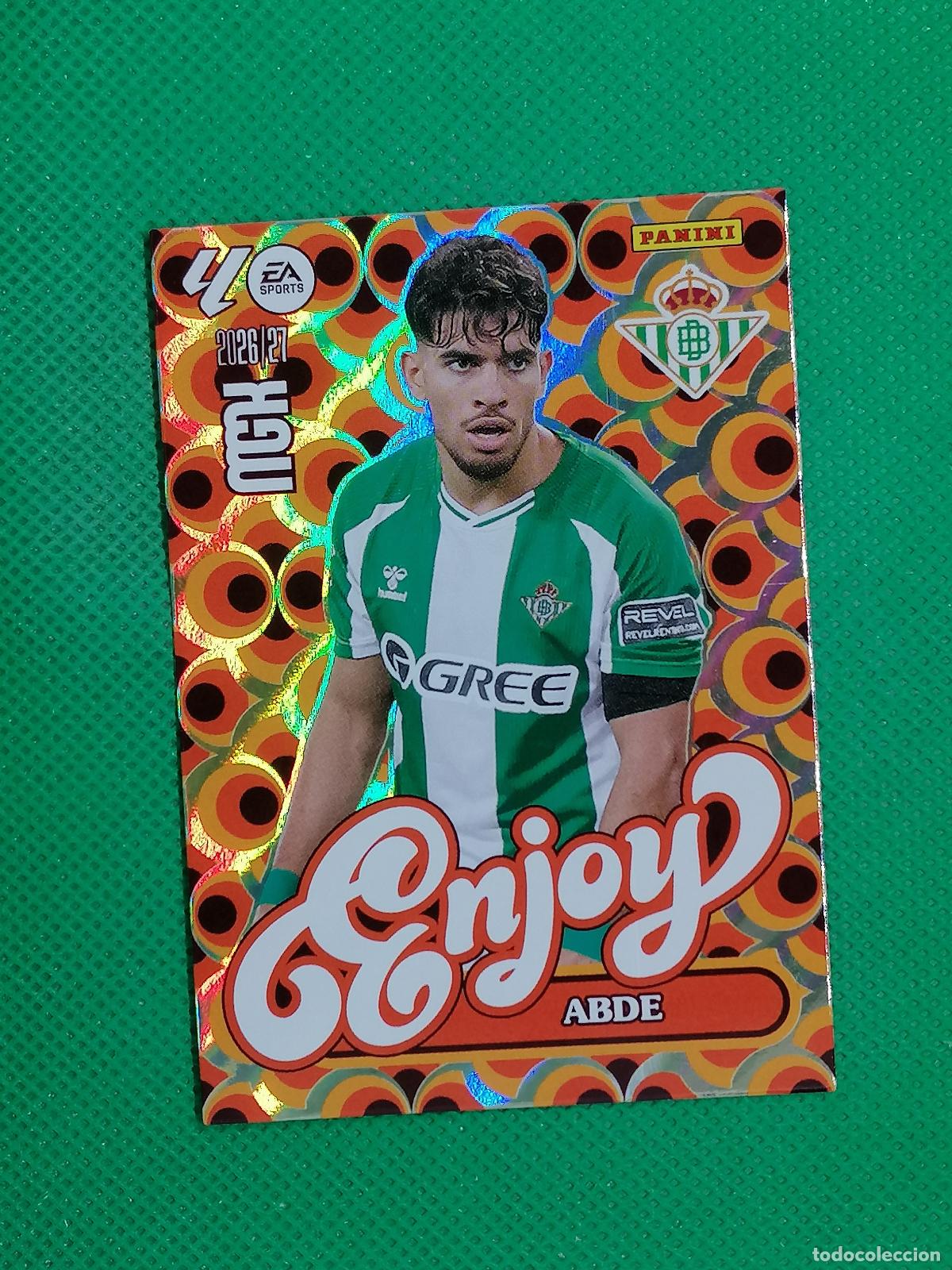 Cartes &agrave; collectionner de Football: 379 ABDE BETIS ENJOY ⚽ MEGACRACKS LIGA 2026 2027 26 27 ⚽