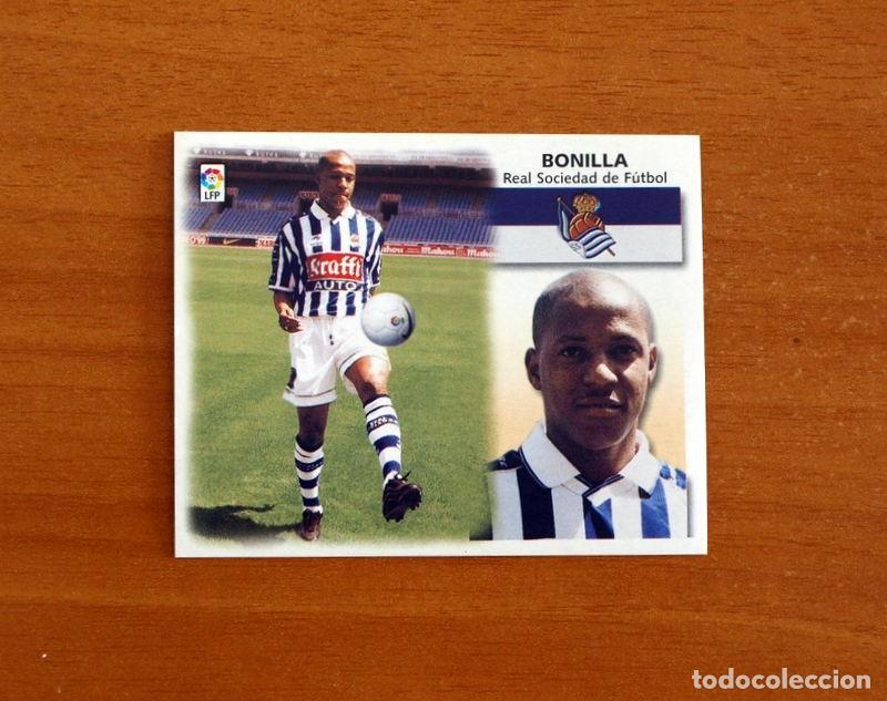 Cromos de f&uacute;tbol: Real Sociedad - Bonilla - COLOCA - Ediciones Este Liga 1999-2000, 99-00 - Nunca pegado