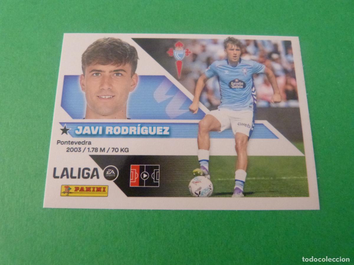 Cromos de f&uacute;tbol: CROMO FUTBOL JAVI RODRIGUEZ CELTA DE VIGO SIN PEGAR N&ordm; 7 LIGA ESTE 2026-2027/26-27 PANINI