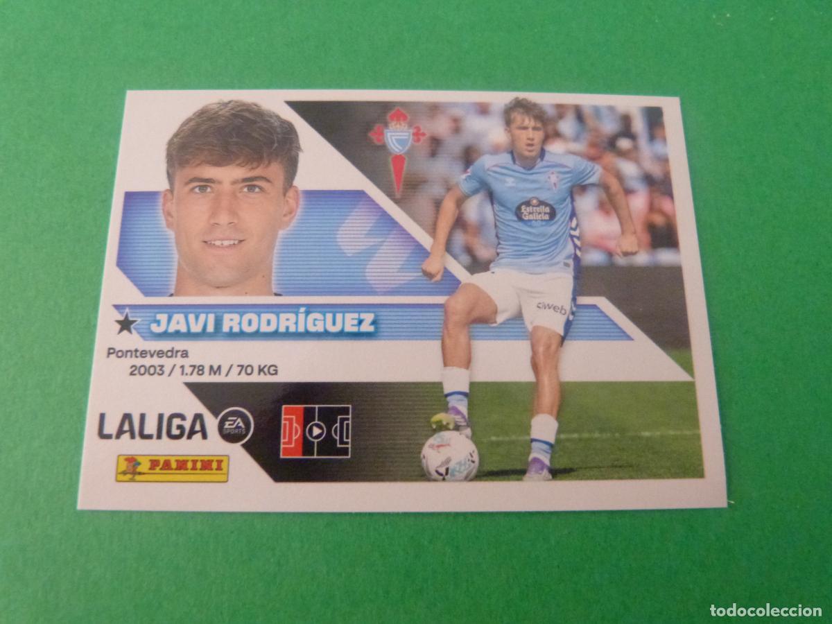 Cromos de f&uacute;tbol: CROMO FUTBOL JAVI RODRIGUEZ CELTA DE VIGO SIN PEGAR N&ordm; 7 LIGA ESTE 2026-2027/26-27 PANINI
