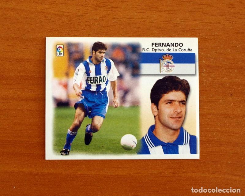 Cromos de f&uacute;tbol: Deportivo de La Coru&ntilde;a - Fernando - COLOCA - Ediciones Este Liga 1999-2000, 99-00 - Nunca Pegado