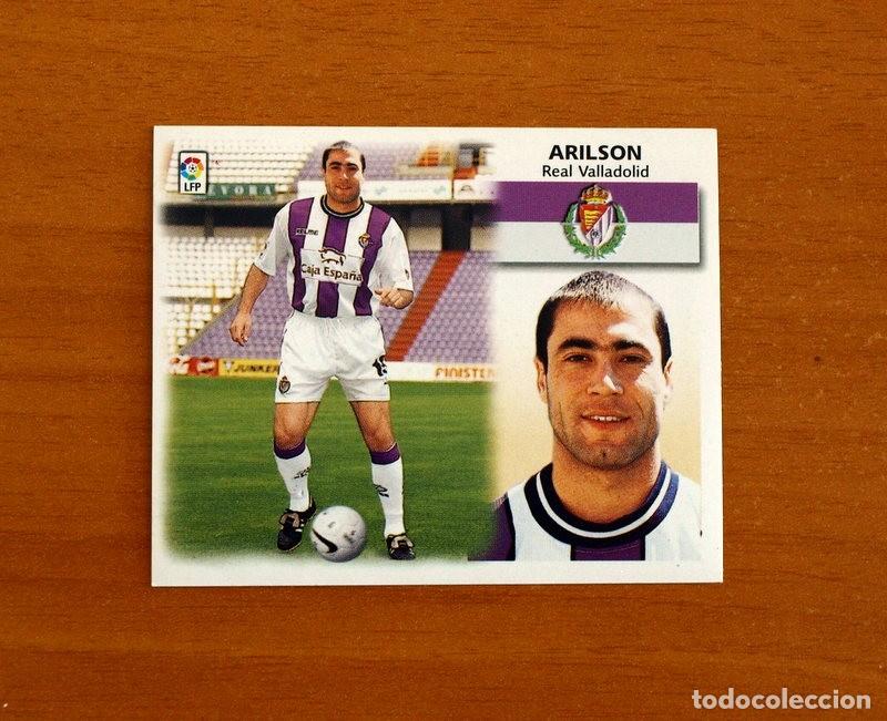 Cartes &agrave; collectionner de Football: Real Valladolid - Arilson - COLOCA - Ediciones Este Liga 1999-2000, 99-00 - Nunca Pegado