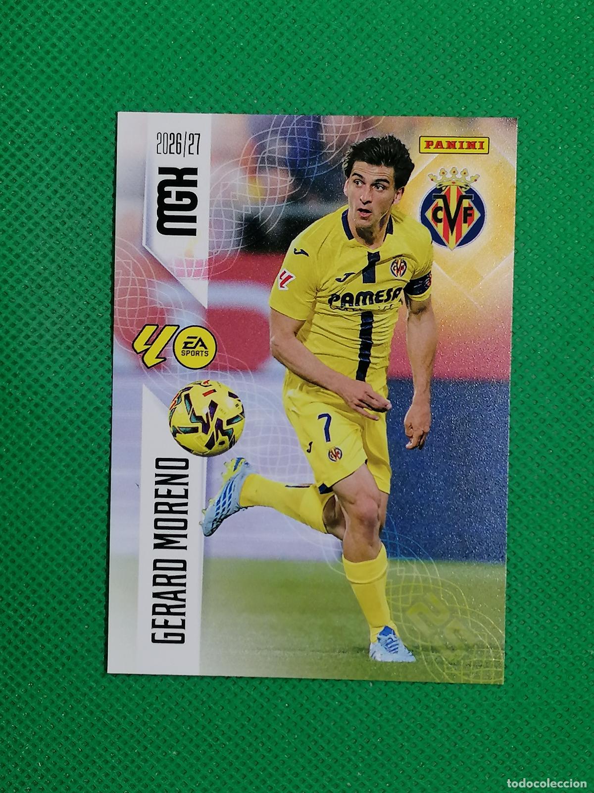 Cartes &agrave; collectionner de Football: 378 GERARD MORENO VILLARREAL ⚽ MEGACRACKS LIGA 2026 2027 26 27 ⚽