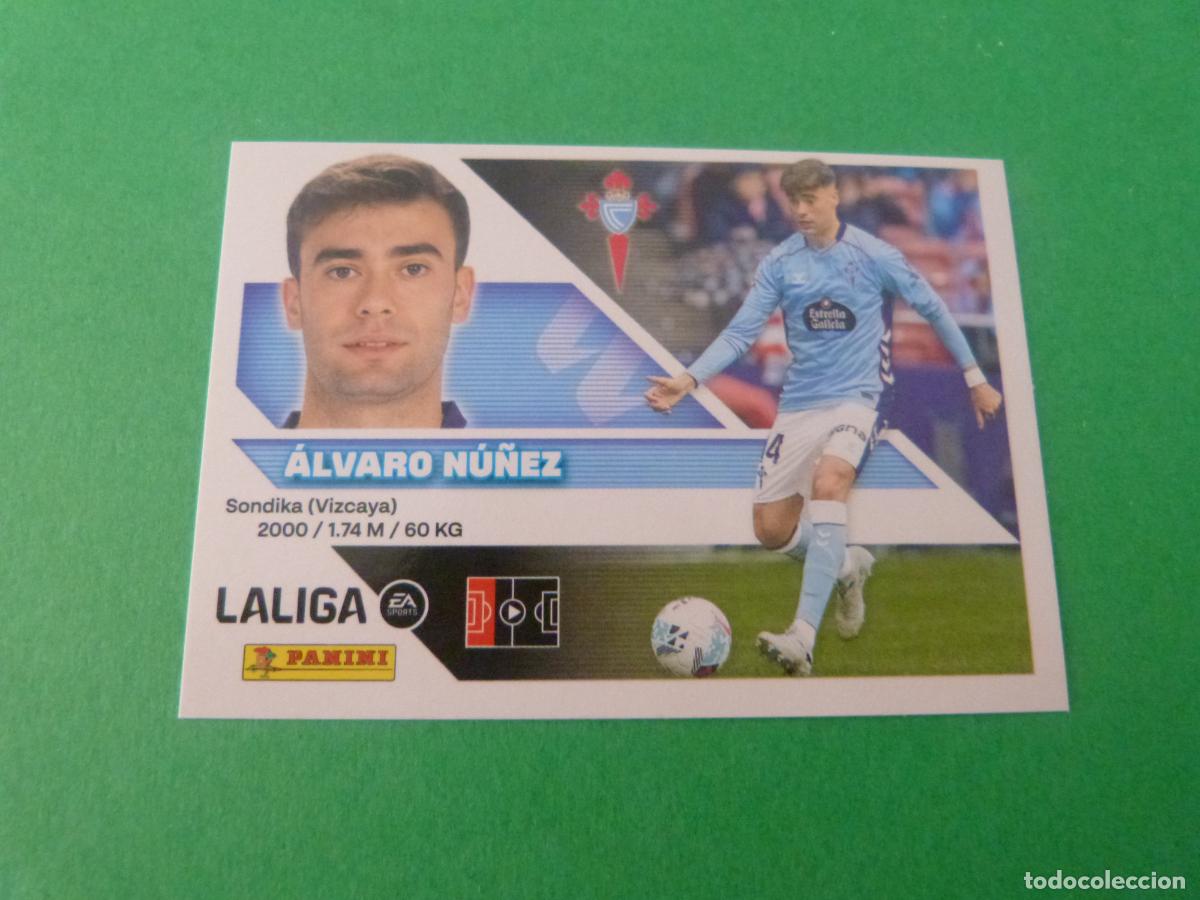 Cromos de f&uacute;tbol: CROMO FUTBOL ALVARO NU&Ntilde;EZ CELTA DE VIGO SIN PEGAR N&ordm; 5 LIGA ESTE 2026-2027/26-27 PANINI