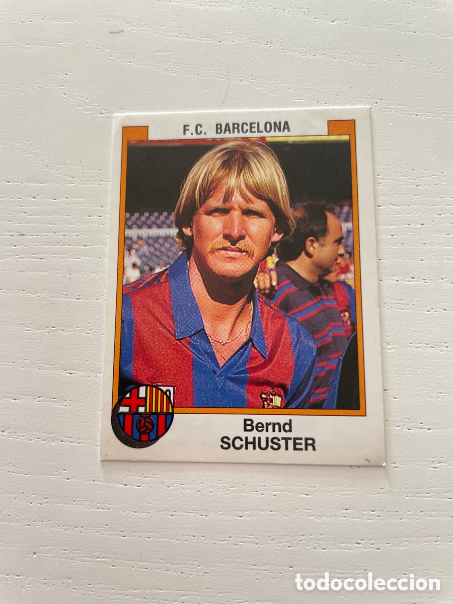Cromos de f&uacute;tbol: FUTBOL 88 cromo 53 SCHUSTER sin pegar Panini