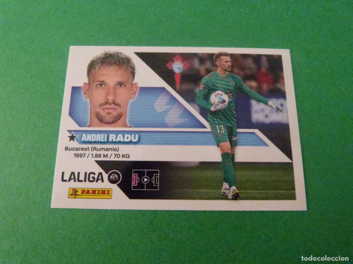 Football Stickers: CROMO FUTBOL RADU CELTA DE VIGO SIN PEGAR N&ordm; 3 LIGA ESTE 2026-2027/26-27 PANINI