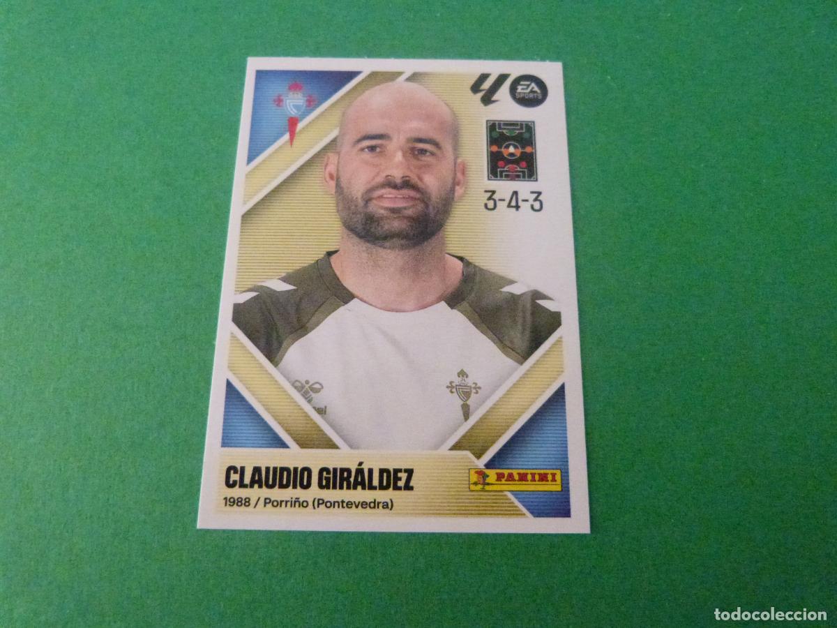 Cromos de Futebol: CROMO FUTBOL CLAUDIO GIRALDEZ CELTA DE VIGO SIN PEGAR N&ordm; 2 LIGA ESTE 2026-2027/26-27 PANINI