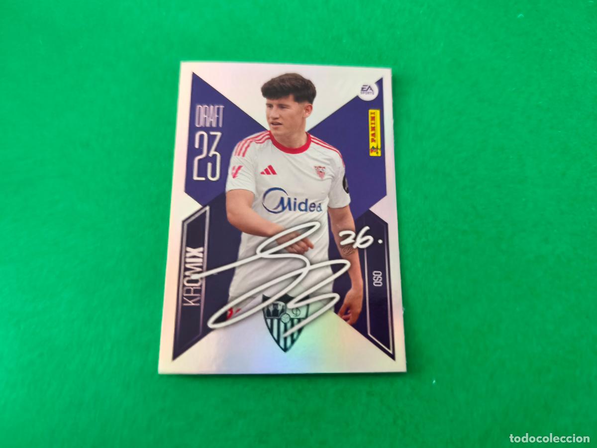 Cromos de f&uacute;tbol: CROMO FUTBOL OSO SEVILLA F.C. SIN PEGAR N&ordm; K17 KROMIX LIGA ESTE 2026-2027/26-27