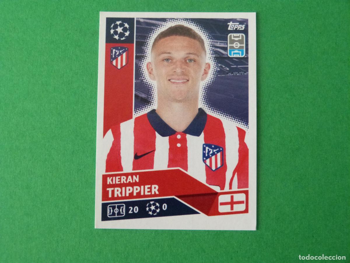 Cromos de f&uacute;tbol: CROMO FUTBOL TRIPPIER ATLETICO DE MADRID SIN PEGAR N&ordm; 4 CHAMPIONS LEAGUE 2020-2021/20-21 TOPPS