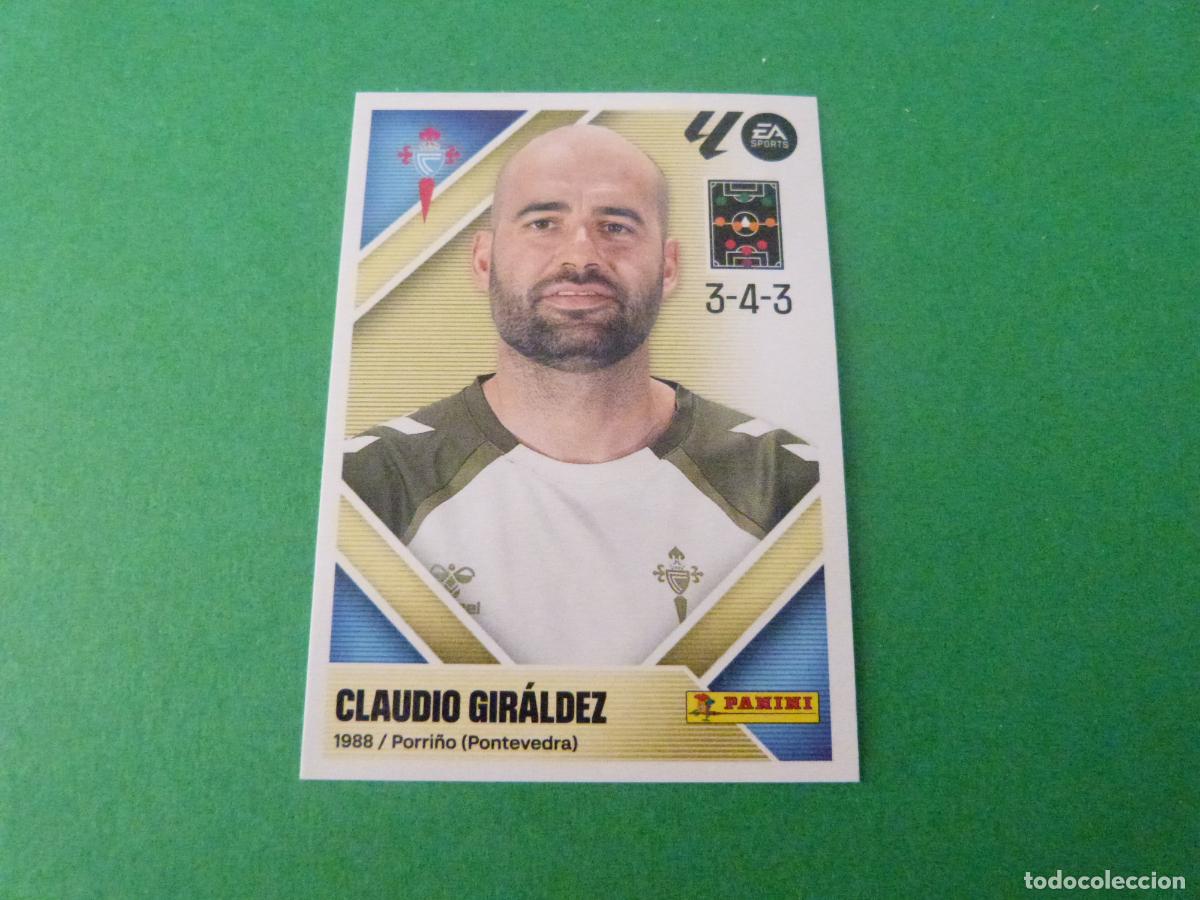 Cromos de f&uacute;tbol: CROMO FUTBOL CLAUDIO GIRALDEZ CELTA DE VIGO SIN PEGAR N&ordm; 2 LIGA ESTE 2026-2027/26-27 PANINI