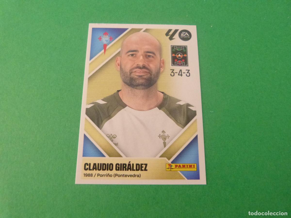 Cromos de f&uacute;tbol: CROMO FUTBOL CLAUDIO GIRALDEZ CELTA DE VIGO SIN PEGAR N&ordm; 2 LIGA ESTE 2026-2027/26-27 PANINI